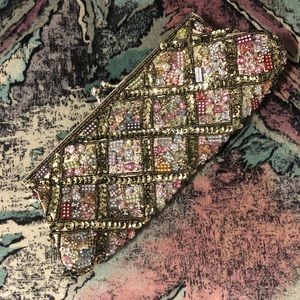 ✨vintage✨ beaded clutch/purse